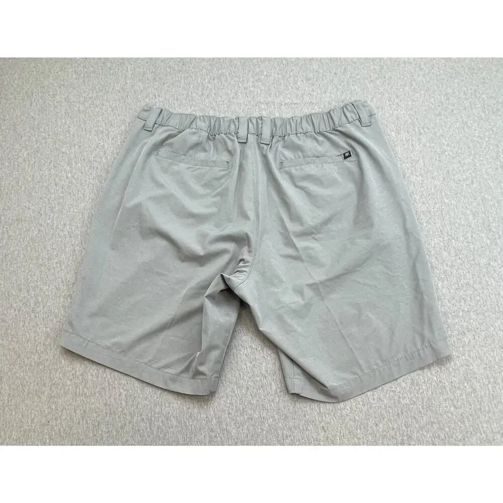 Banana Republic Shorts Mens‎ 38 Gray Cotton Performance Stretch Golf 9